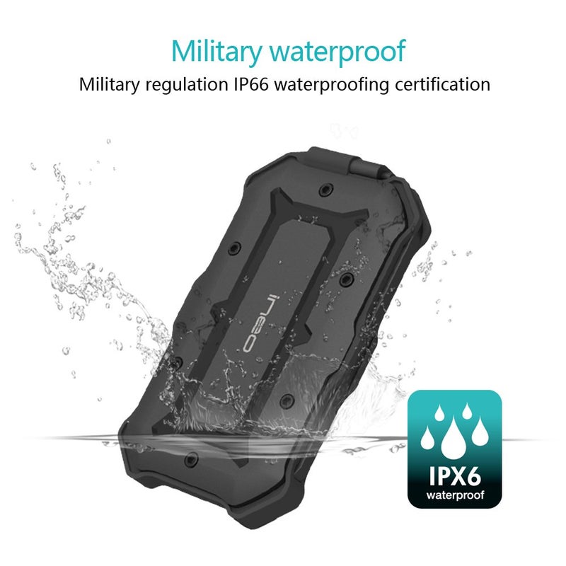 Ineo 2.5" USB 3.0 Type A Rugged Waterproof & Shockproof External HDD Enclosure - IP66 Rated, Compatible with PS5, Xbox, Laptops, MacBook, WD, Seagate, Toshiba, Samsung, Hitachi [T2566-II] - Image 2